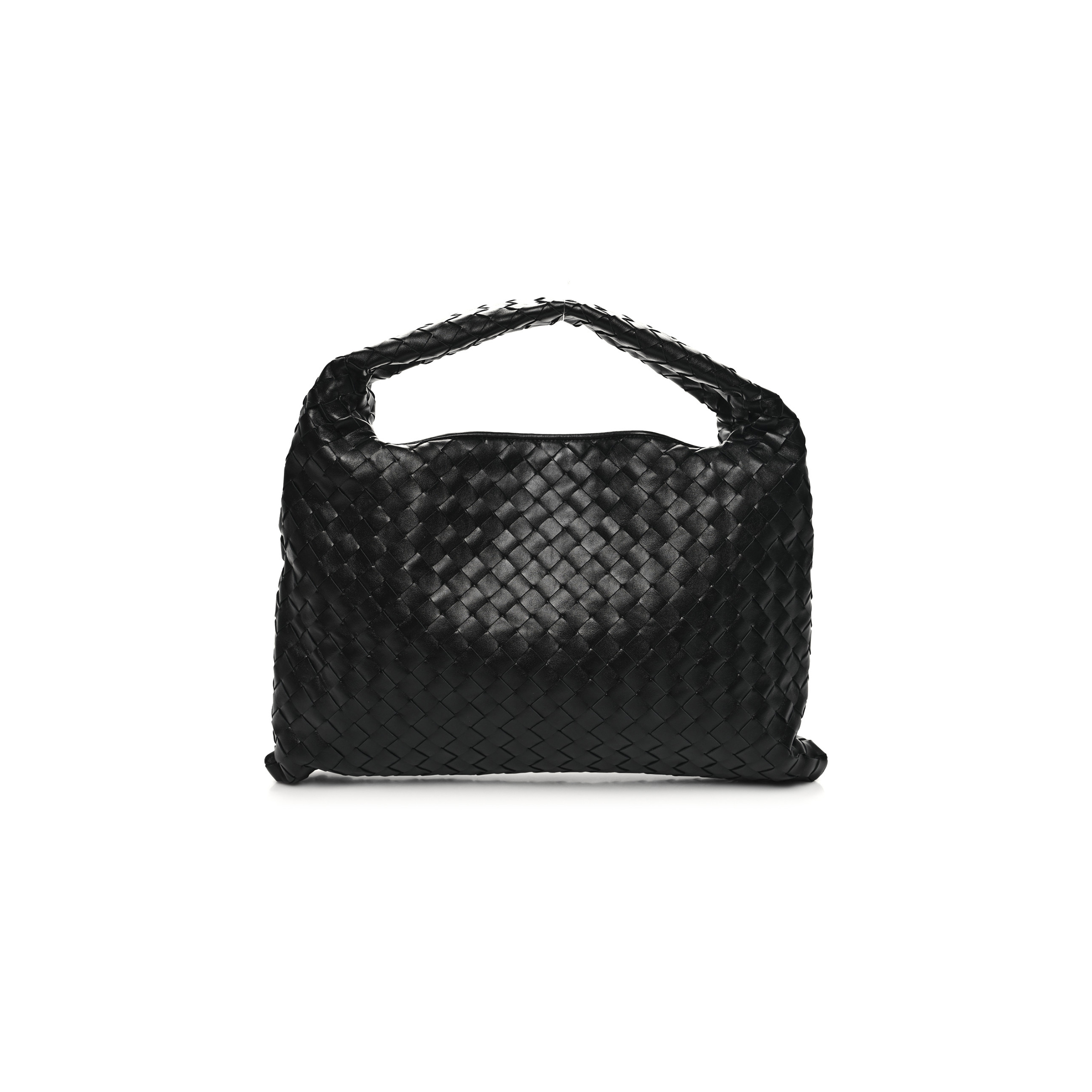 BOTTEGA VENETA NAPPA INTRECCIATO SMALL HOP BLACK  (44*29*8cm)